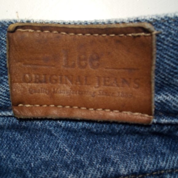 Vintage Lee Original High Waist Mom Jeans 10 M - Picture 6 of 6